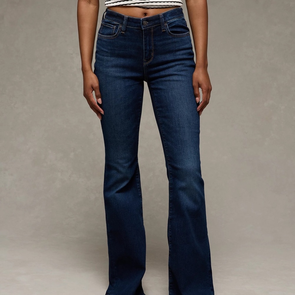 American Eagle Outfitters Dark Blue Women's Jeans
